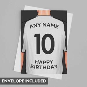 Cartão de aniversário de Newcastle | Cartão de aniversário personalizado de Newcastle | Dia dos pais, Dia das mães | Ideias de aniversário para fãs de futebol 2024