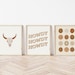 Set of 3 Cowboy Prints | Boho Western Prints | Southwestern Prints | Desert Art | Boho Decor | Minimalist Print | Digital Print | Wall Art 