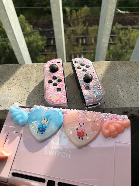 nintendo switch lite rhinestone case