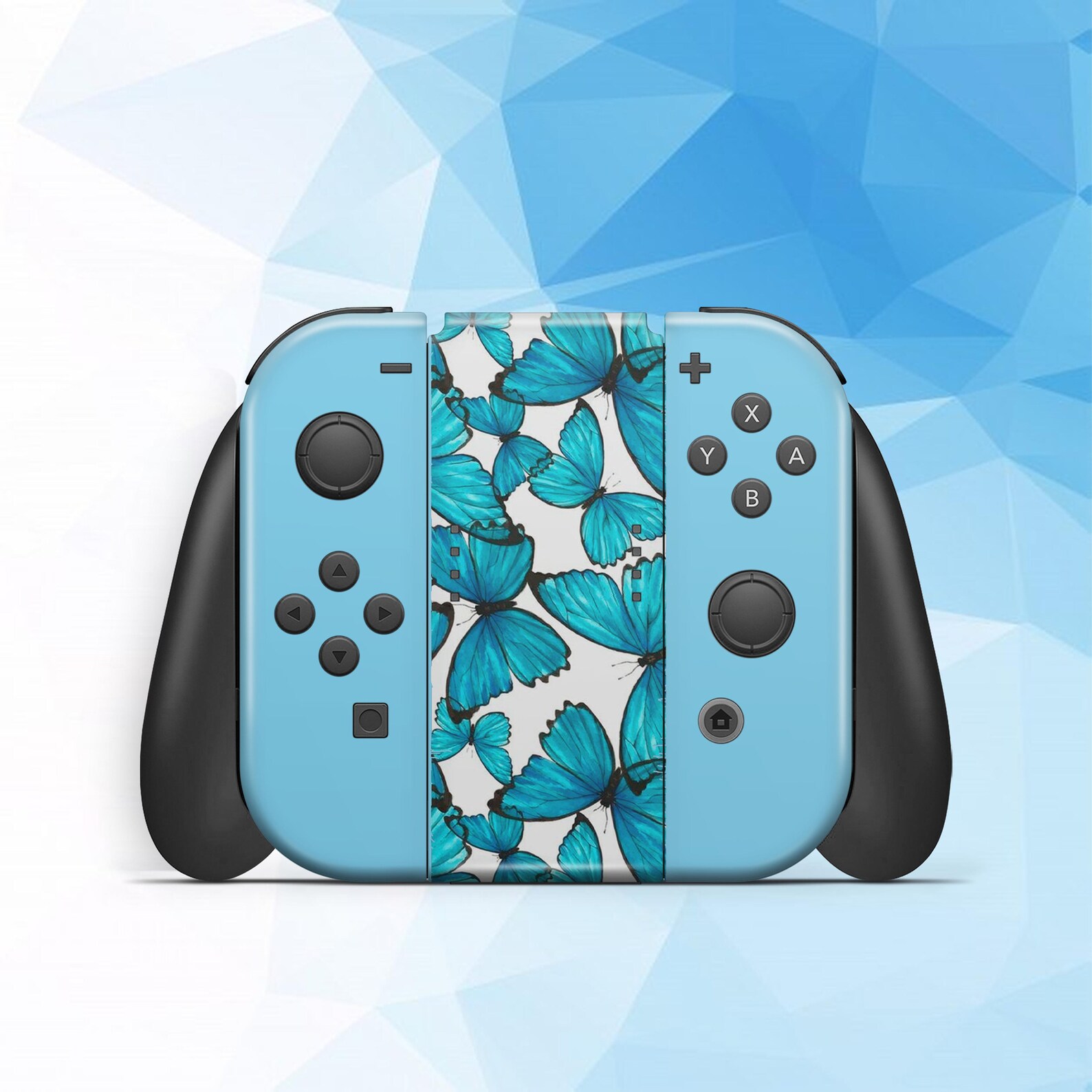 Butterflies Switch Nintendo Dock Joy Cons Switch Butterfly Etsy