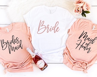 Bridesmaid Shirt, Bridesmaid Proposal, Maid of Honor Shirt, Bride Shirt, Bridesmaid Gift, Bridal Party Shirt, bachelorette shirts, BAC3