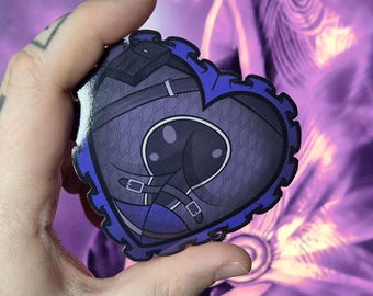 Tali'Zorah mASS effect Booty Heart sticker