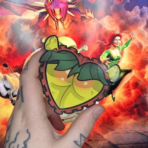 Fiona Ogre Booty Heart sticker
