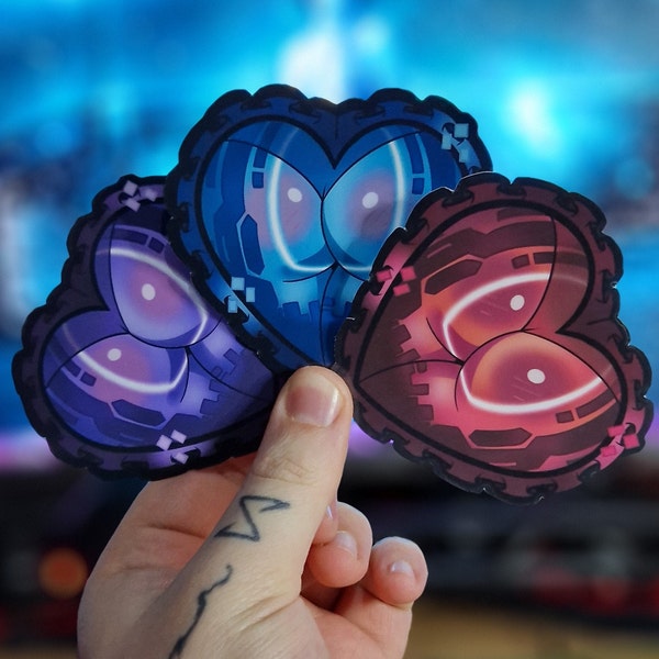 Halo Cortana Booty heart sticker