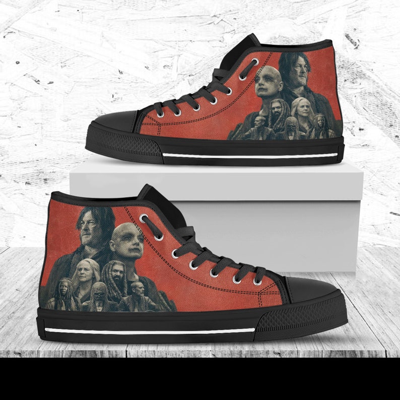 the walking dead sneakers