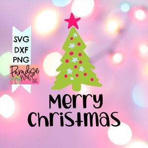Árvore De Natal Feliz Svg Png Dxf Ai Pdf, Feliz Natal Svg, Feliz Natal Svg Arquivos