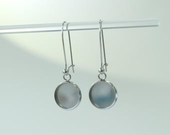 20pcs Stainless steel Earrings Blanks,Bezel Earring Kits,Earring Stud Bezel,Earrings Trays, Cabochon base Settings 8mm 10mm 12mm 14mm 16mm