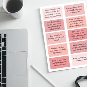 Couples Conversation Starters,printable Date Night Cards,valentine's ...