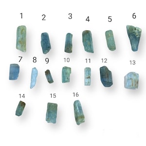 Natural Aquamarine Organic Rough Loose Gemstone, Aquamarine Raw Gem Quality, Jewelry Handmade ,15 Pieces Lot
