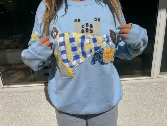 Handmade Patchwork Uni of California of Los Angeles Handmade Patchwork Uni of California of Los Angeles