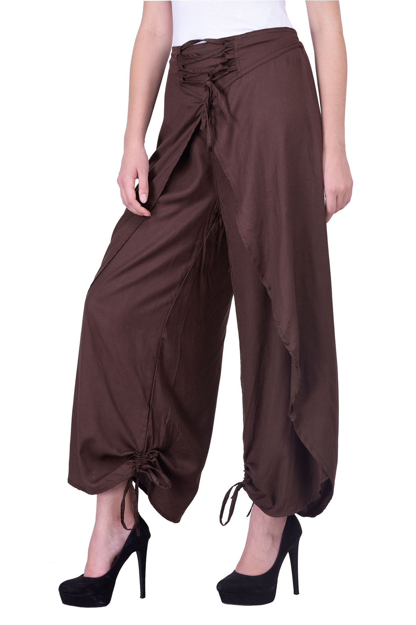 rayon harem pants
