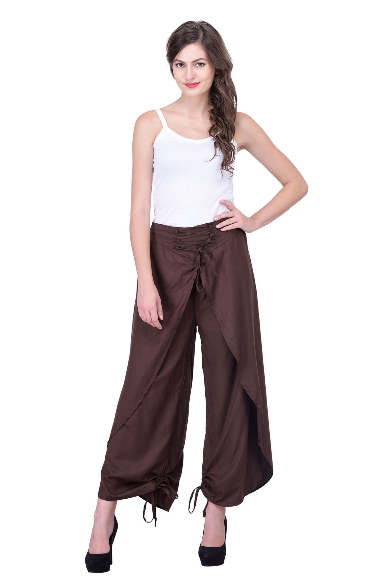 rayon harem pants