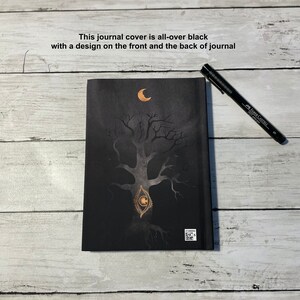 Mystical Sun Moon Hardcover Journal, Celestial Astrology Notebook With Lined Paper, Perfect Gift or Use as Planner or Manifestation Journal image 10