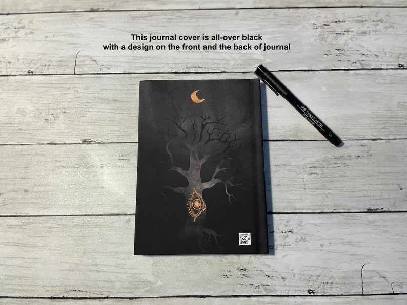 Mystical Sun Moon Hardcover Journal, Celestial Astrology Notebook With Lined Paper, Perfect Gift or Use as Planner or Manifestation Journal image 10