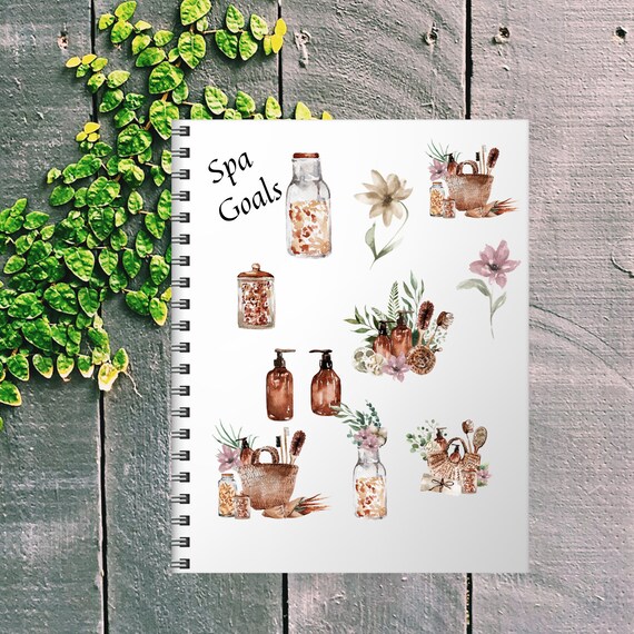 botanical ephemera cottagecore stickers mood board stickers etsy