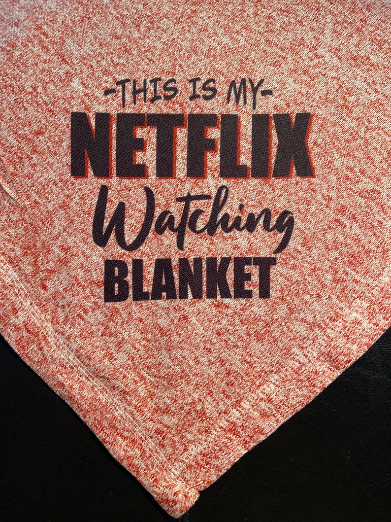 This is my Netflix Hallmark Watching Blanket Netflix Hallmark Etsy
