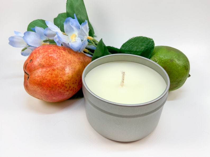 Tropical Scented Candle Fresh Scent Aromatherapy Jamaican Me Crazy Soy Blend Candle