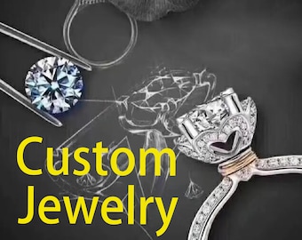 Custom Jewelry Design made to Order Service Etsy