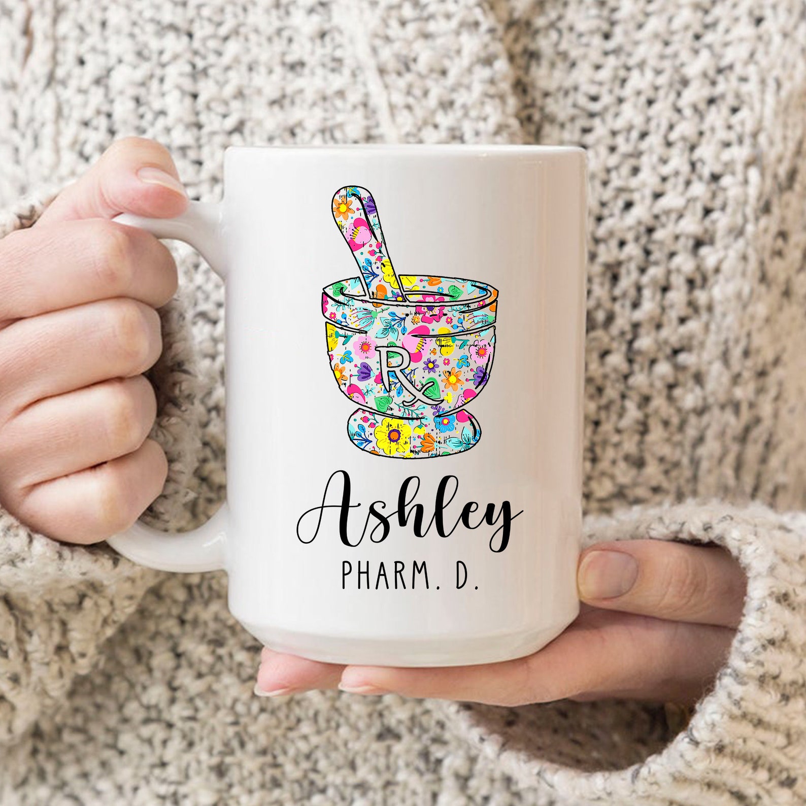 Pharmacist Gifts for Women Personalized Pharmacist Mug Pharm Etsy