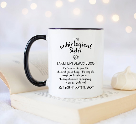 Unbiologische Schwester Geschenke Bonus Schwester Geschenk Etsy