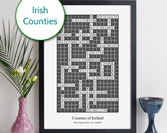 Irish Crossword - Etsy