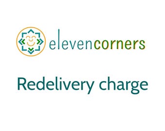 Redelivery charge for elevencornersWallArt prints that Royal Mail have been unable to deliver and have returned to sender