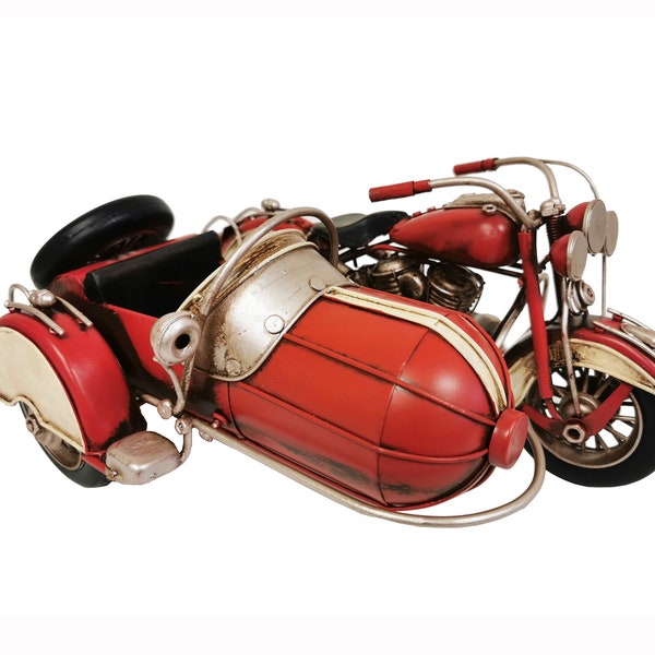 Toy Motorcycle With Sidecar Etsy