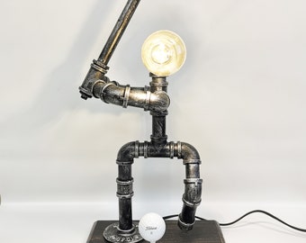 Industrial Golfer Desk Lamp