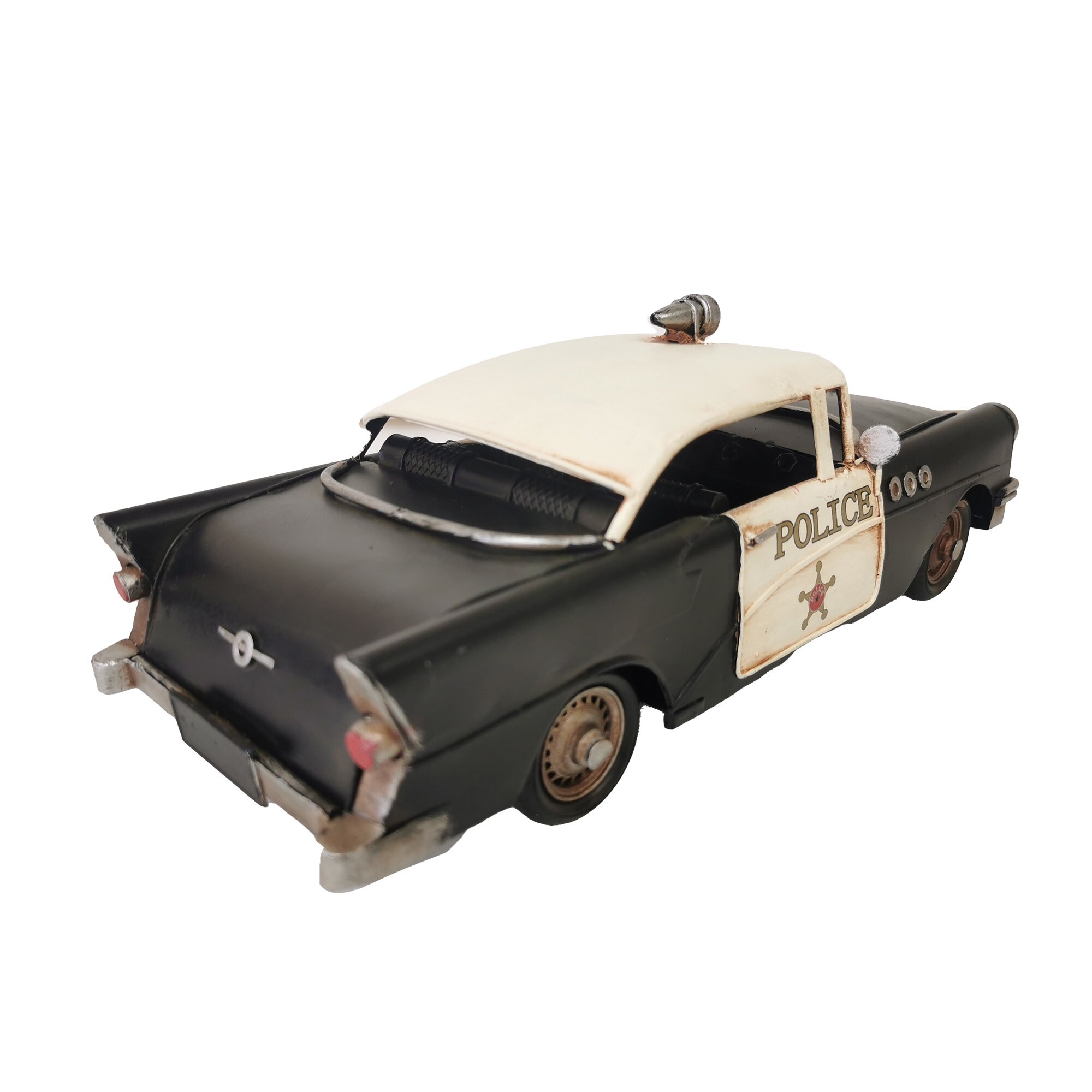 Car, Police Toy Car, Lights, Siren, Sound, Original Box