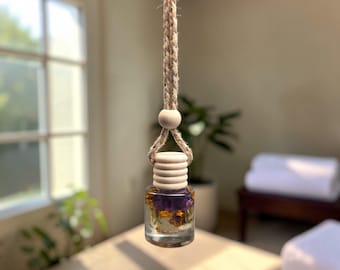 Car Diffuser Freshener with Botanicals Natural Fragrance Oil
