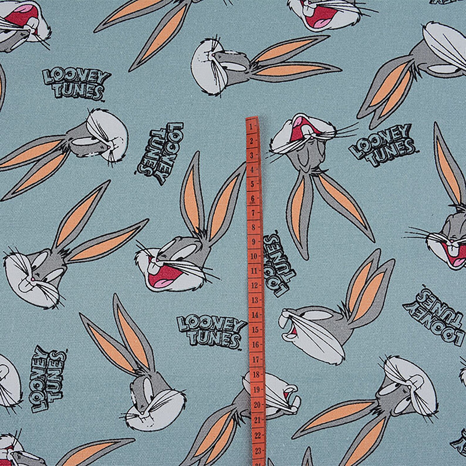 Bugs Bunny Canvas Fabric Rabbit Bunny Cartoon Cotton Canvas Etsy