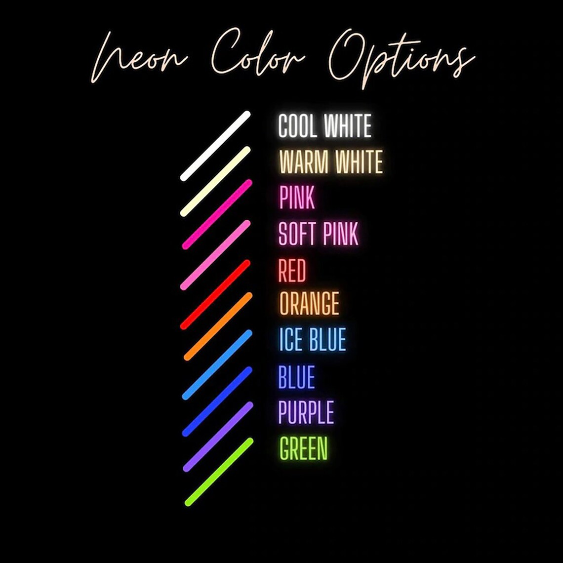 Custom Neon Sign Neon Sign LED Neon Sign Neon Light Etsy