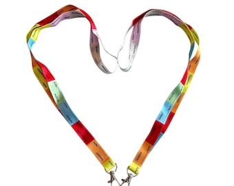 Cordón de anestesia / Cordón de código de color de medicamentos de anestesia de CRNA / Regalo para enfermeros anestesistas / Cordón de insignia de quirófano y unidad de cuidados postoperatorios / Proveedor de anestesia