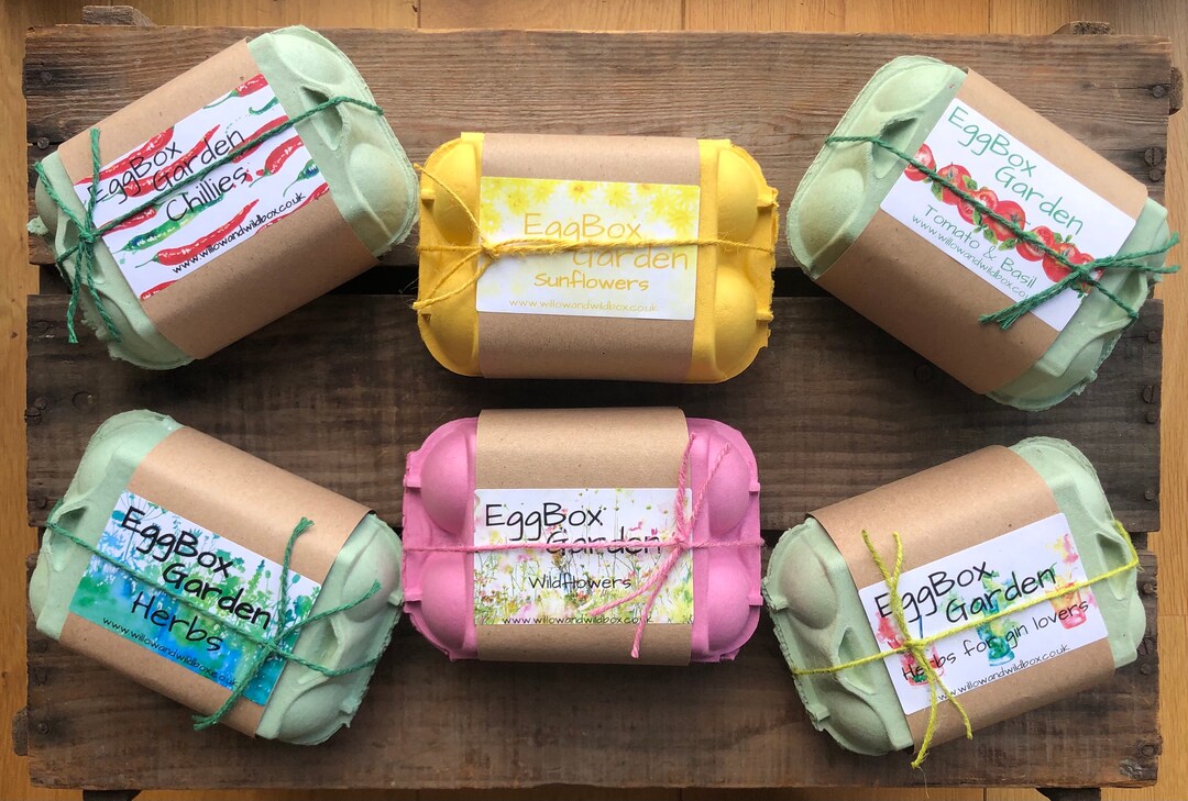 Egg Box Garden Etsy UK