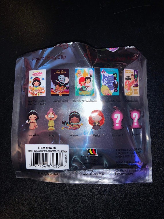 Disney Princess Series 37 Figural Bag Clip Keychain Jasmine 