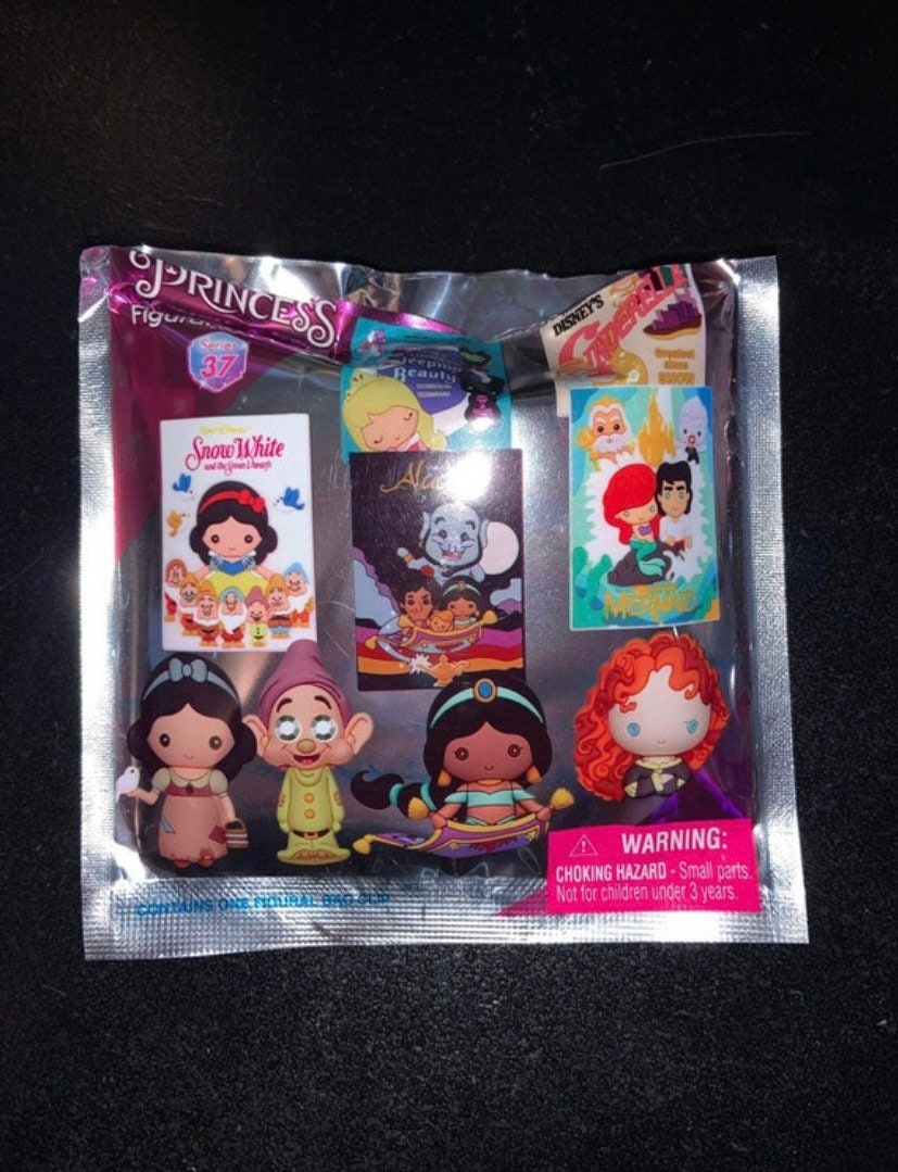 Disney Princess Figural Bag Clip Series 37