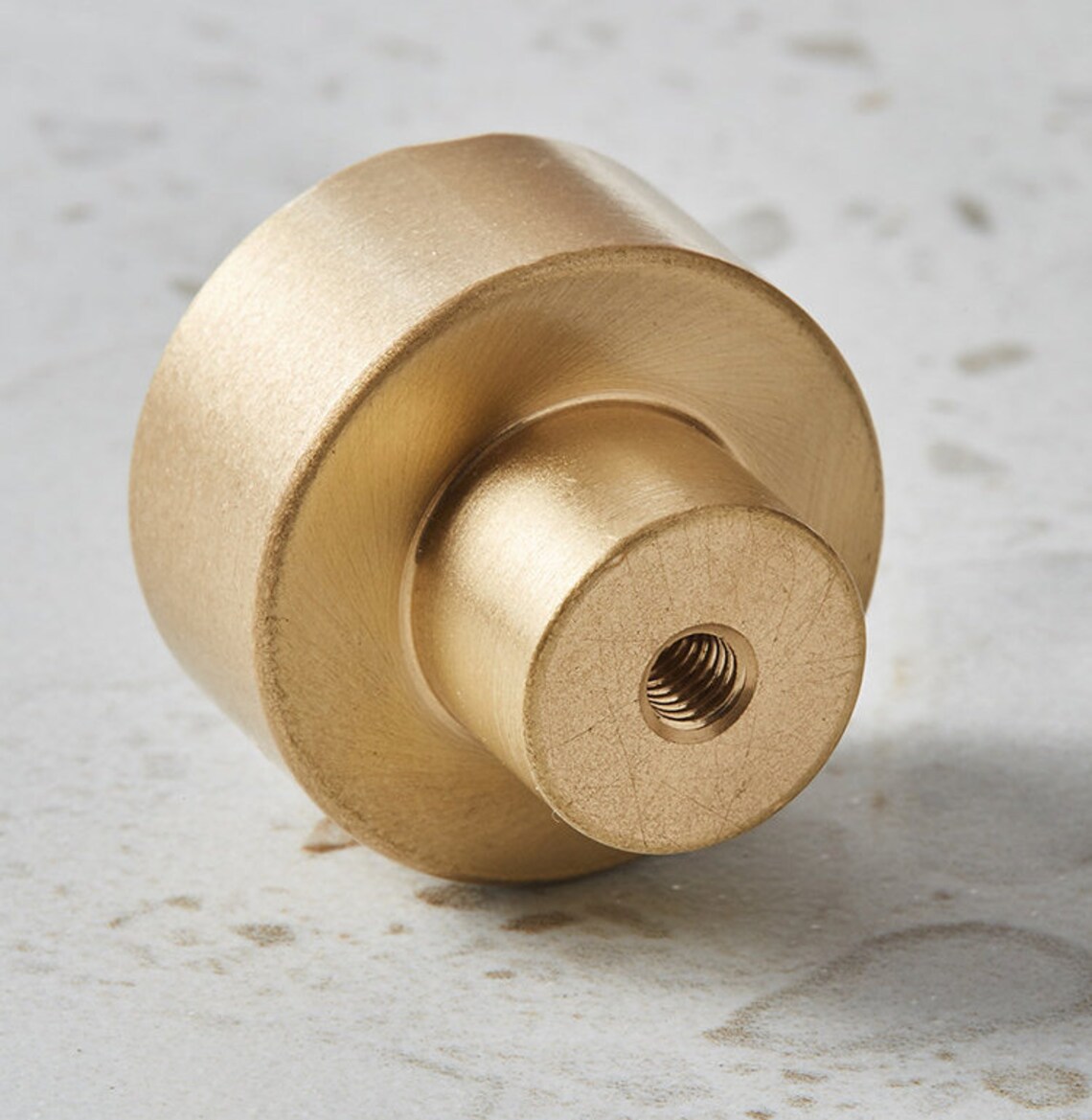 Botón en forma de perilla de oro de cobre manija de la | Etsy