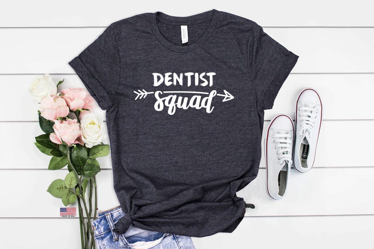 Dentist Squad Shirt custom dentist birthday gift Etsy