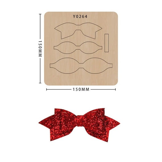 Sizzix Bow Die/sizzix Big Shot Die/leather Cutter Dies/leather Etsy