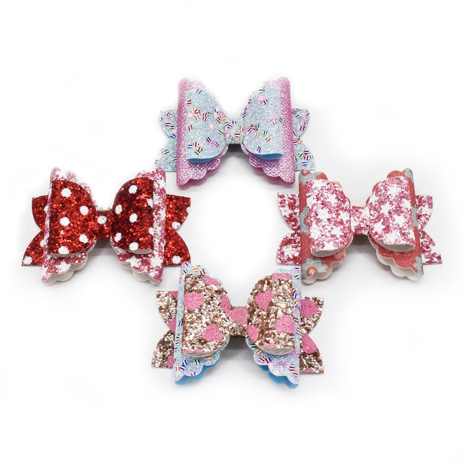 hair bow die steel rule dies bow die Hair bow making basic bow die