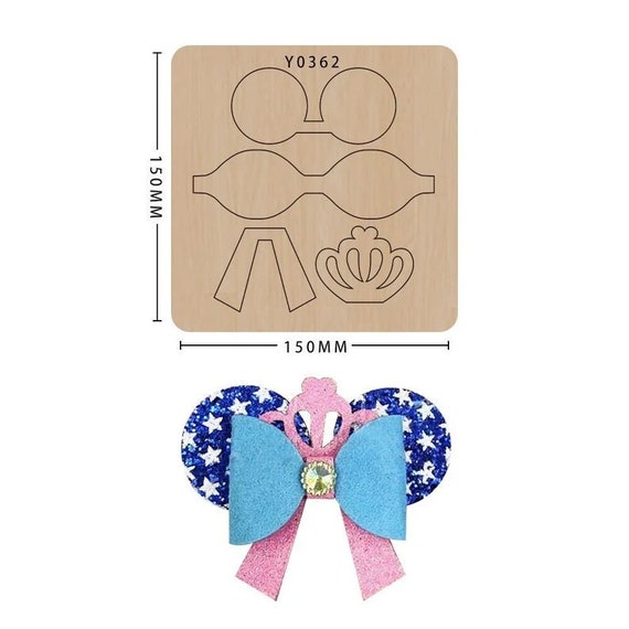 Sizzix Bow Die/sizzix Big Shot Die/leather Cutter Dies/leather Etsy