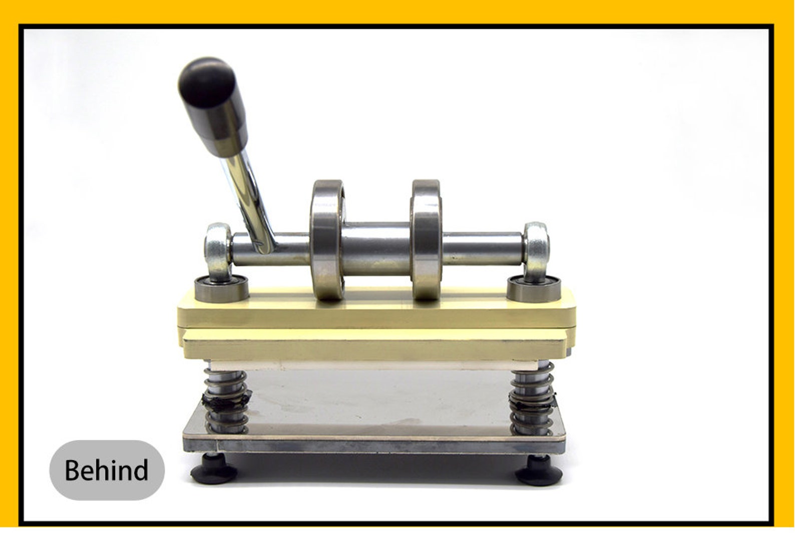 Small manual clicker steel rule die cutting press machine for Etsy