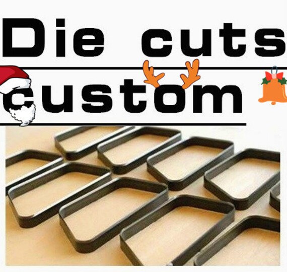 Sizzix dies for Big Shot, custom design, Leather punch, leather die cut