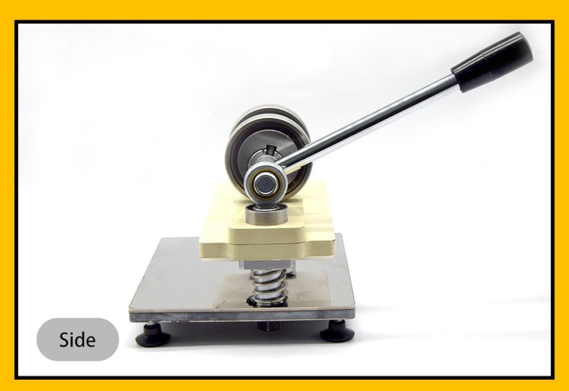 Small manual clicker steel rule die cutting press machine for Etsy