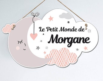 Plaque De Porte Chambre Fille Etsy