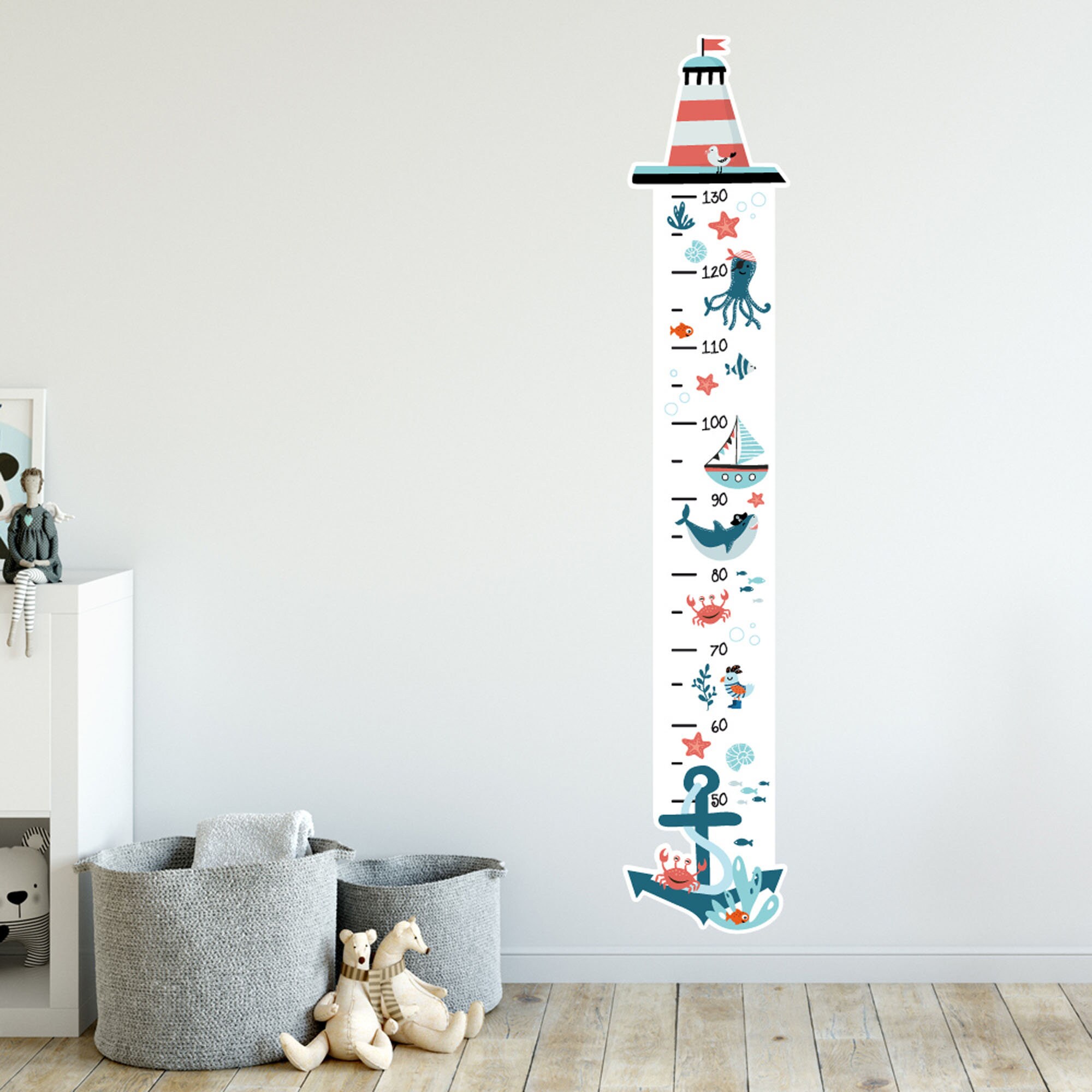 Sticker toise murale pour enfant Taille de l'enfant | Etsy