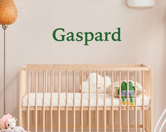 First Name Sticker, Personalized First Name Sticker, Adhesive First Name, Self-adhesive letters, children's bedroom wall decoration