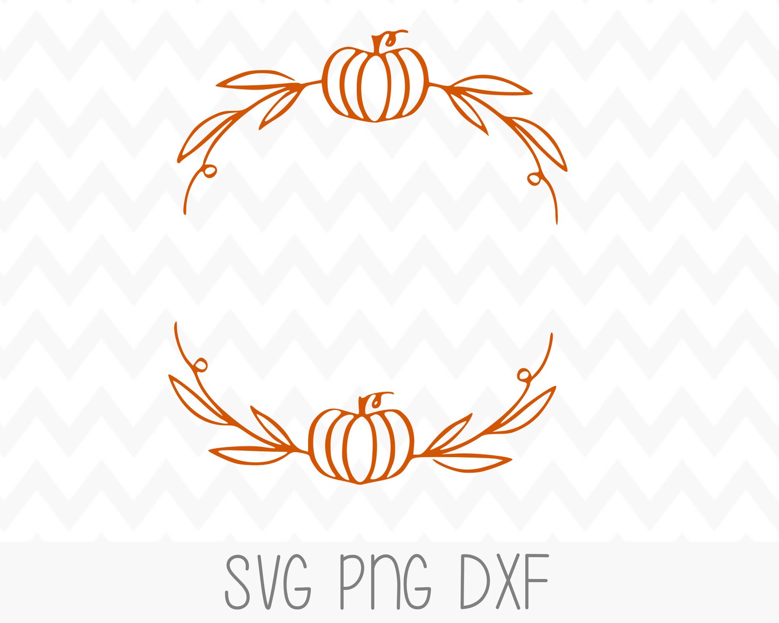 Pumpkin Wreath SVG File Fall Wreath svg For Cricut | Etsy