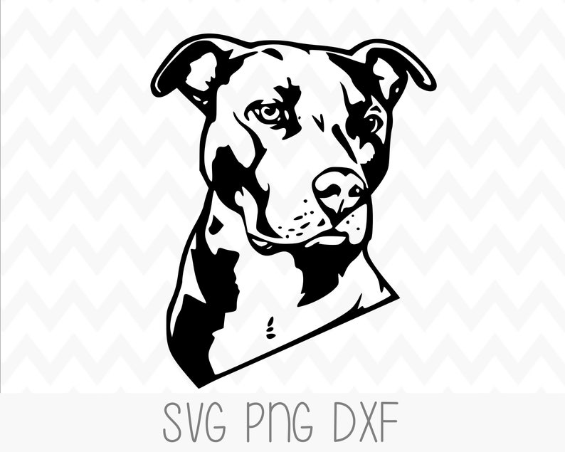 Pitbull SVG Dog svg Dog Breeds svg For Cricut Pitbull | Etsy
