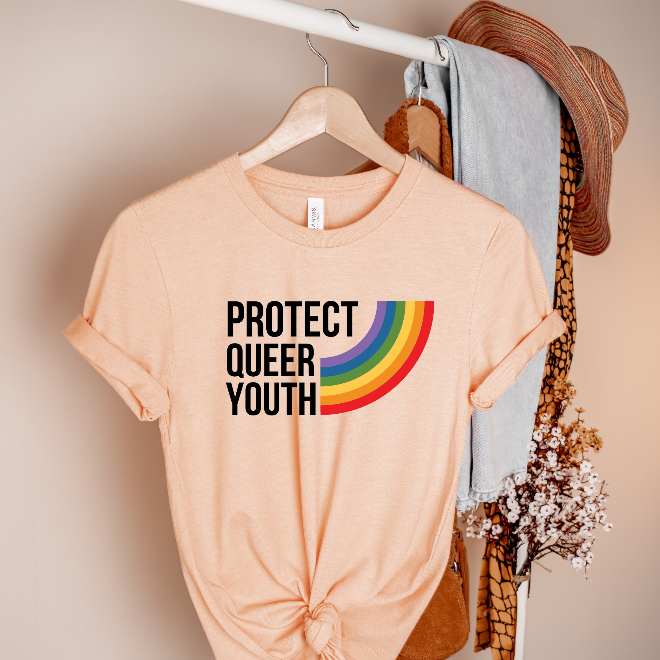 Protect Queer Youth Shirt Pride Clothing LGBTQ Ally Shirt - Etsy